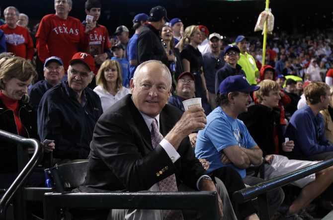 Nolan Ryan Texas Rangers editorial photography. Image of stadium