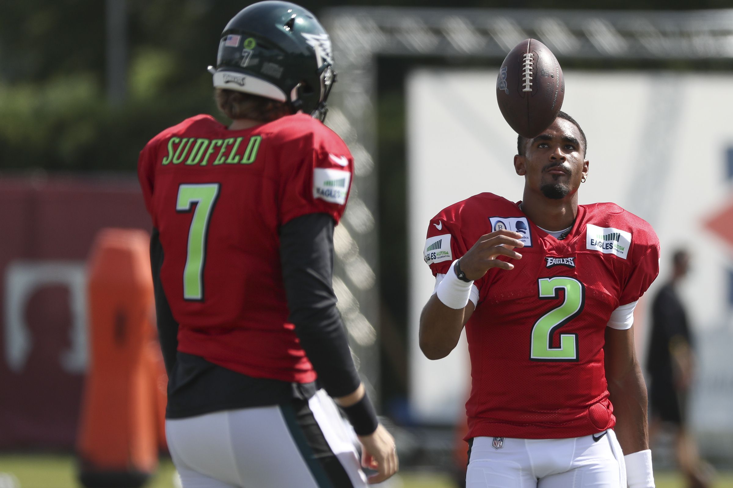 THREE-AND-OUT: Travis Fulgham and Jalen Hurts - Sports Illustrated  Philadelphia Eagles News, Analysis and More