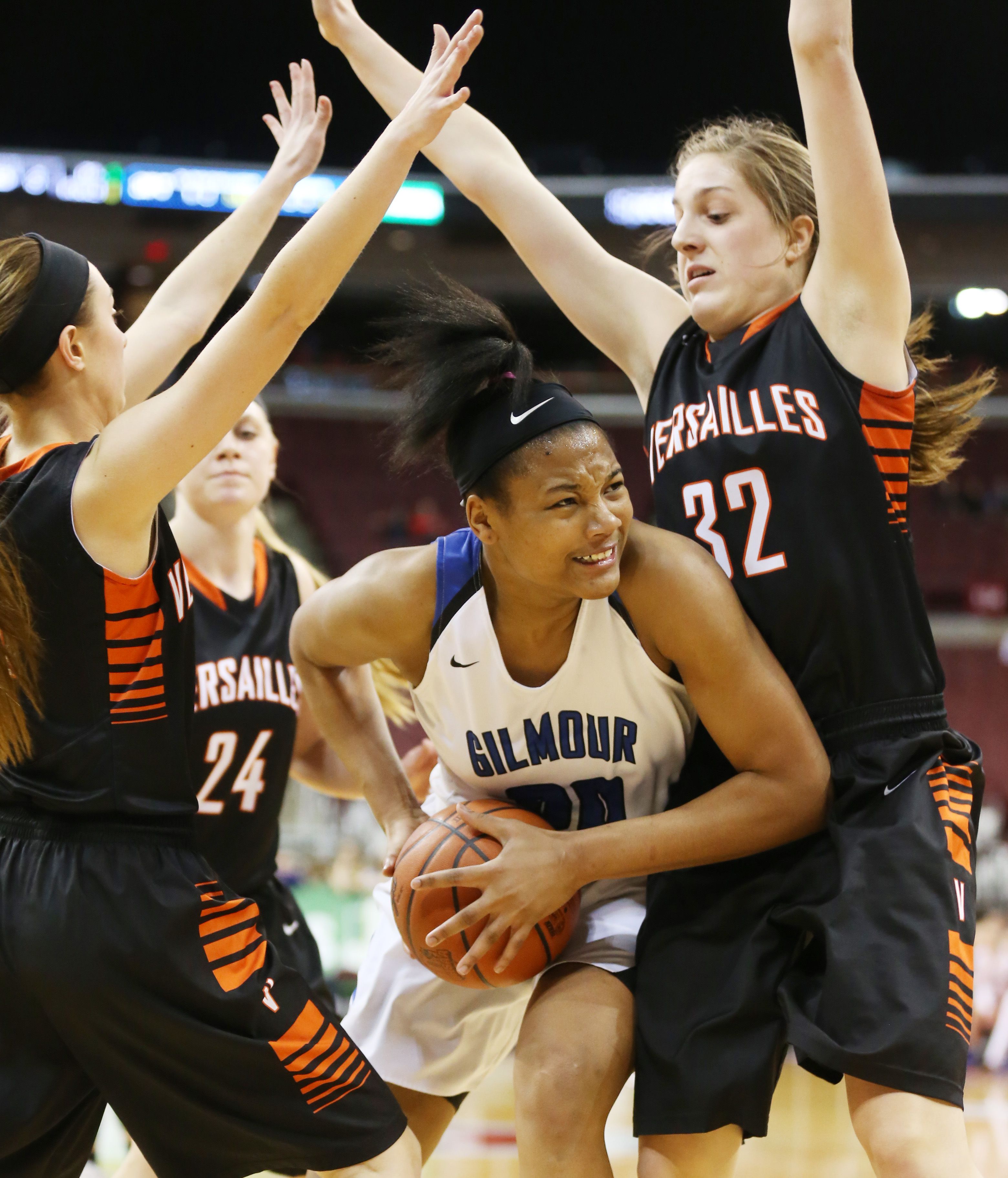 Naz Hillmon, Gilmour grad and Big Ten Player of the Year for