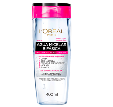 Agua micelar L'oreal