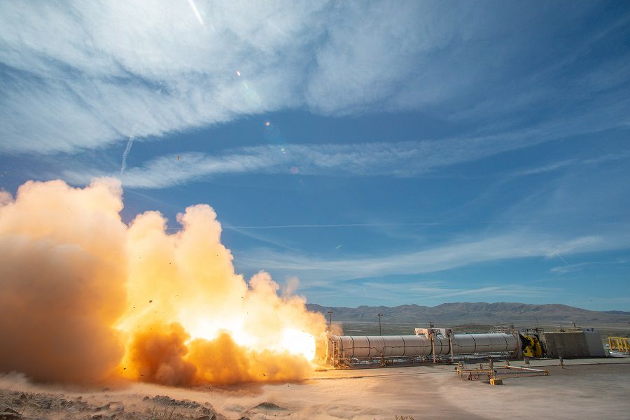 NASA Completes Booster Test for Rocket That Will Carry First Woman To Moon