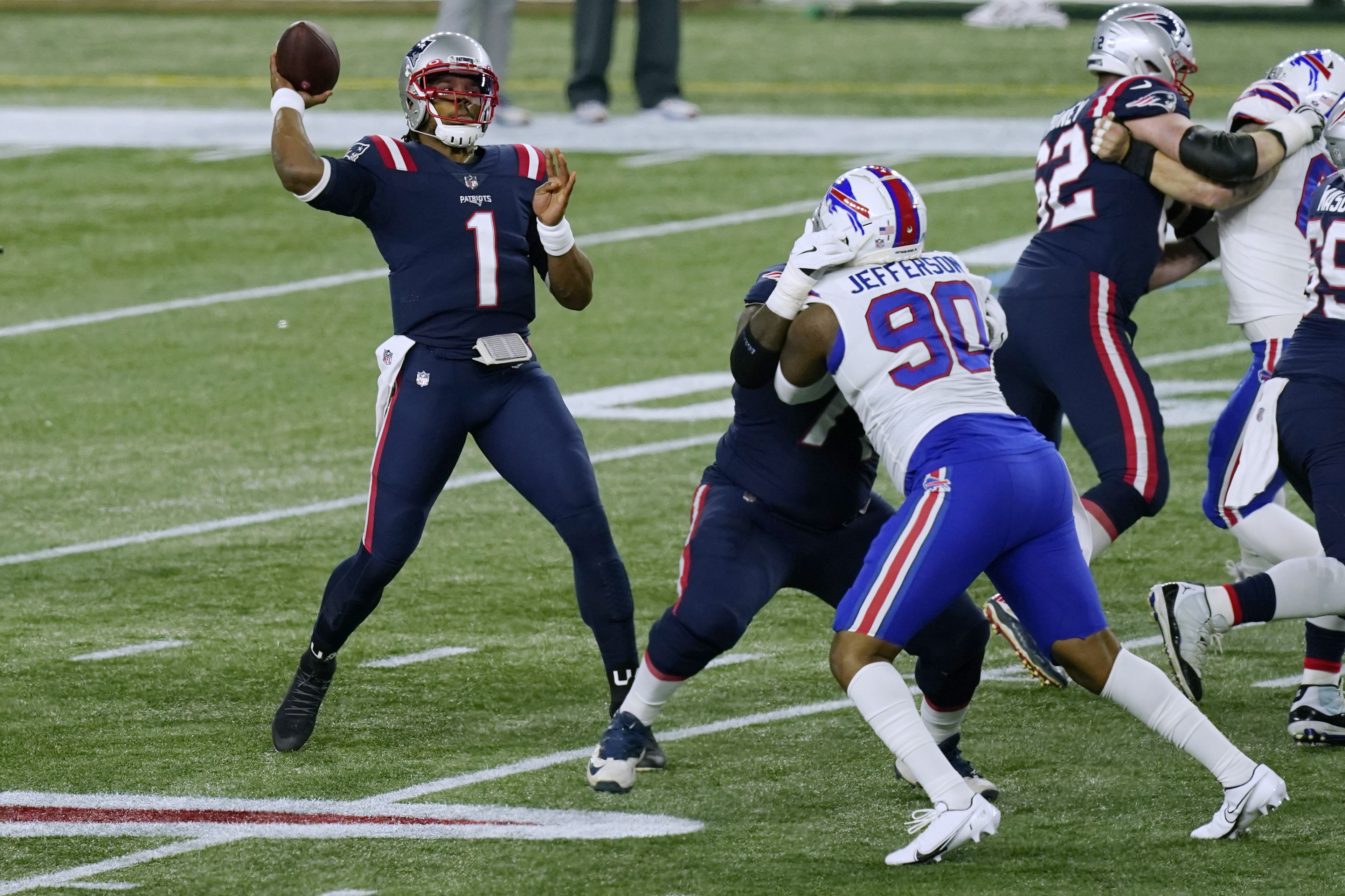 Josh Allen, Bills make changing of the guard official vs. Patriots