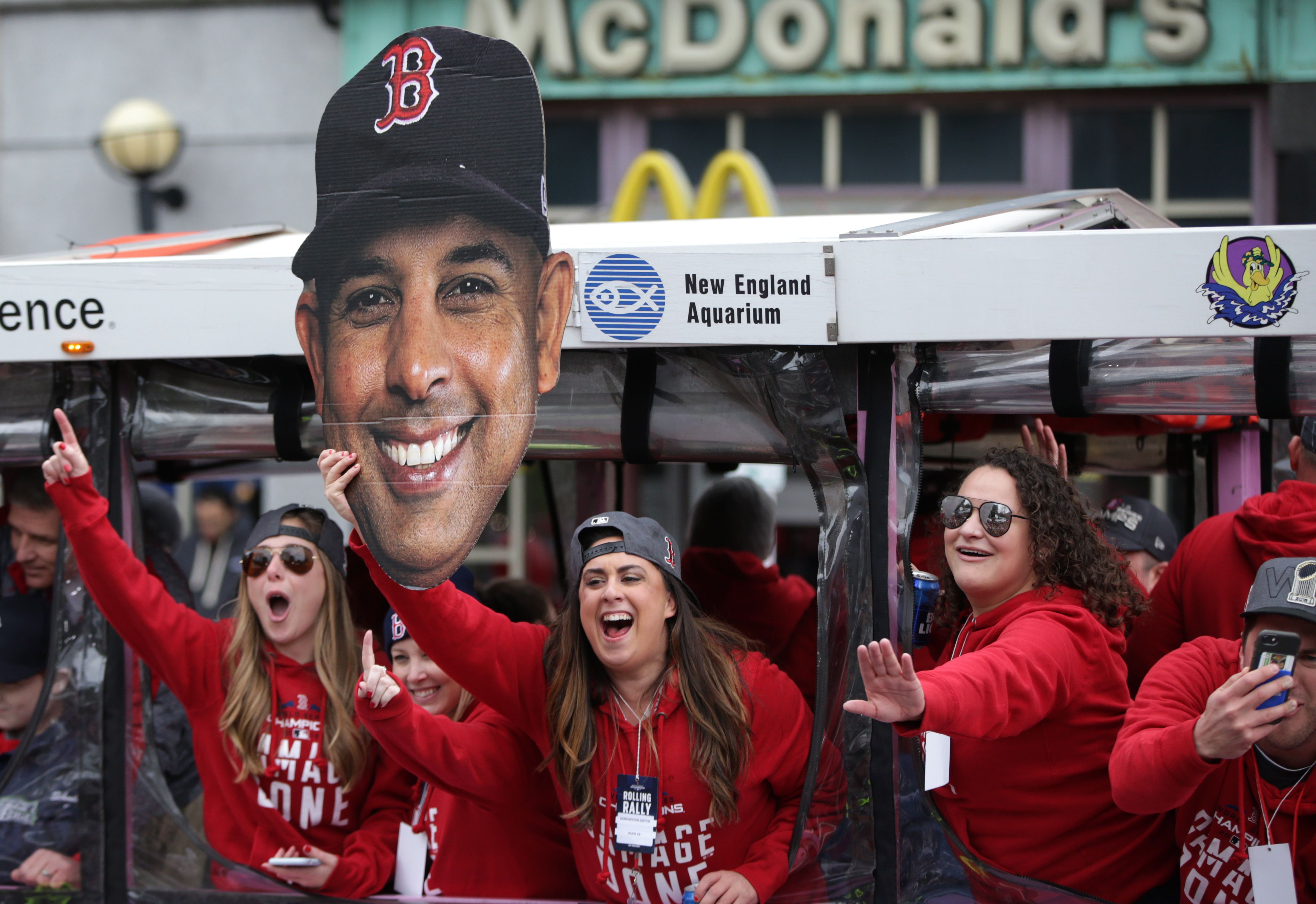 The Very Best Dogs at the 2018 Red Sox Victory Parade