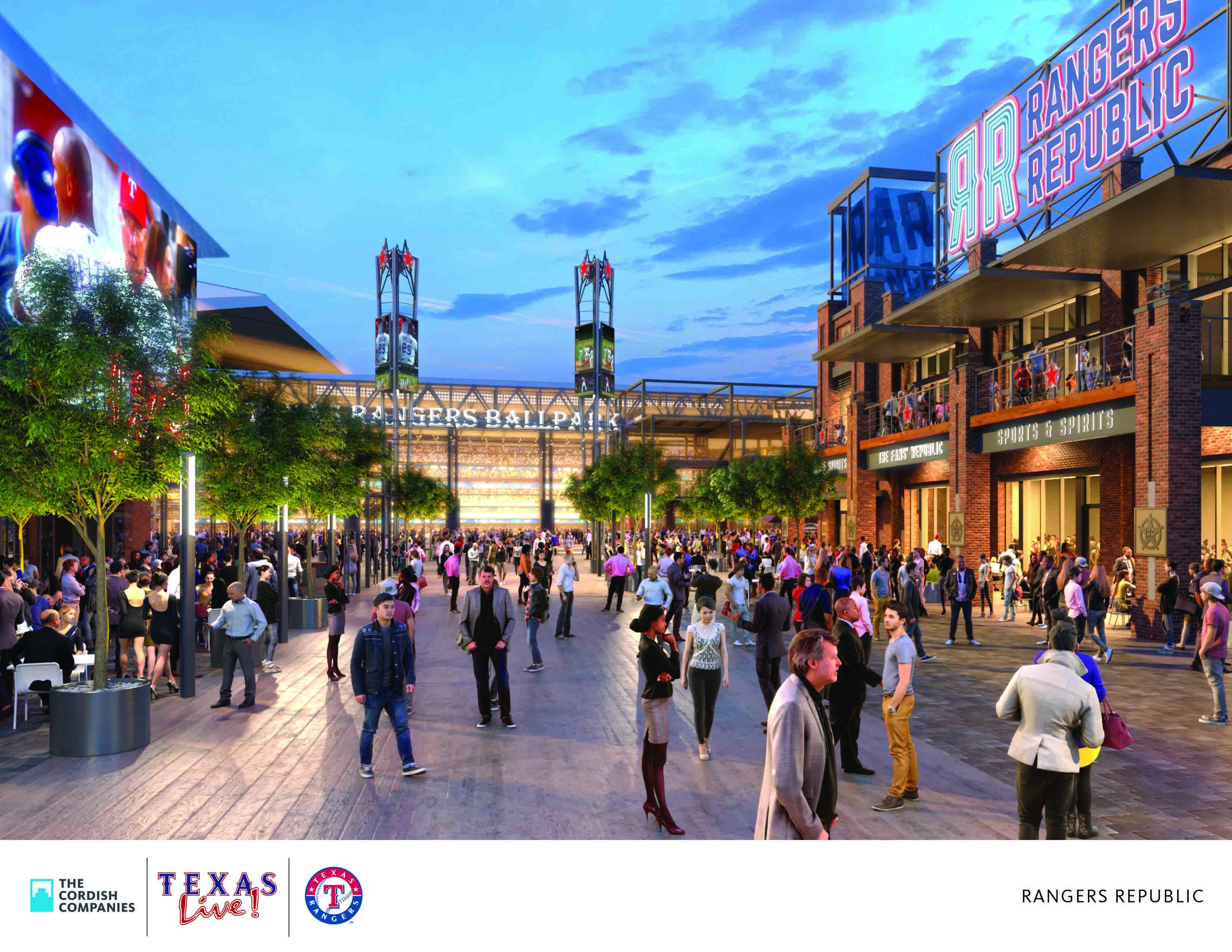 Entertainment venue next to Rangers ballpark to break ground in