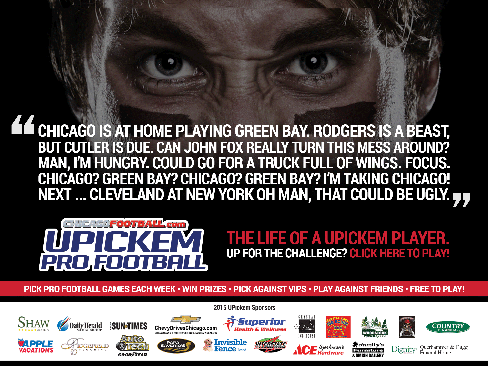 Sign up now for UPickem Football to win! – Shaw Local