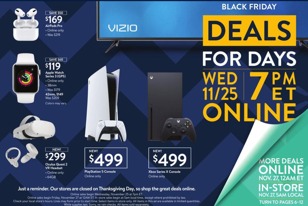 Sony Playstation 5 restock: How to order PS5 at Walmart during Black Friday  2021 sale 