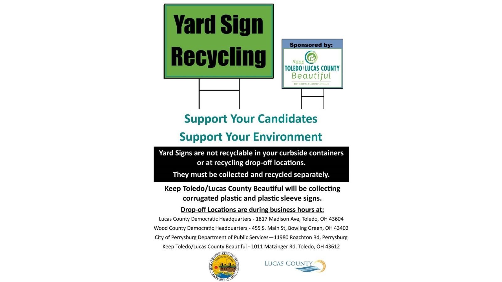 As you're collecting yard waste, we - City of Perrysburg