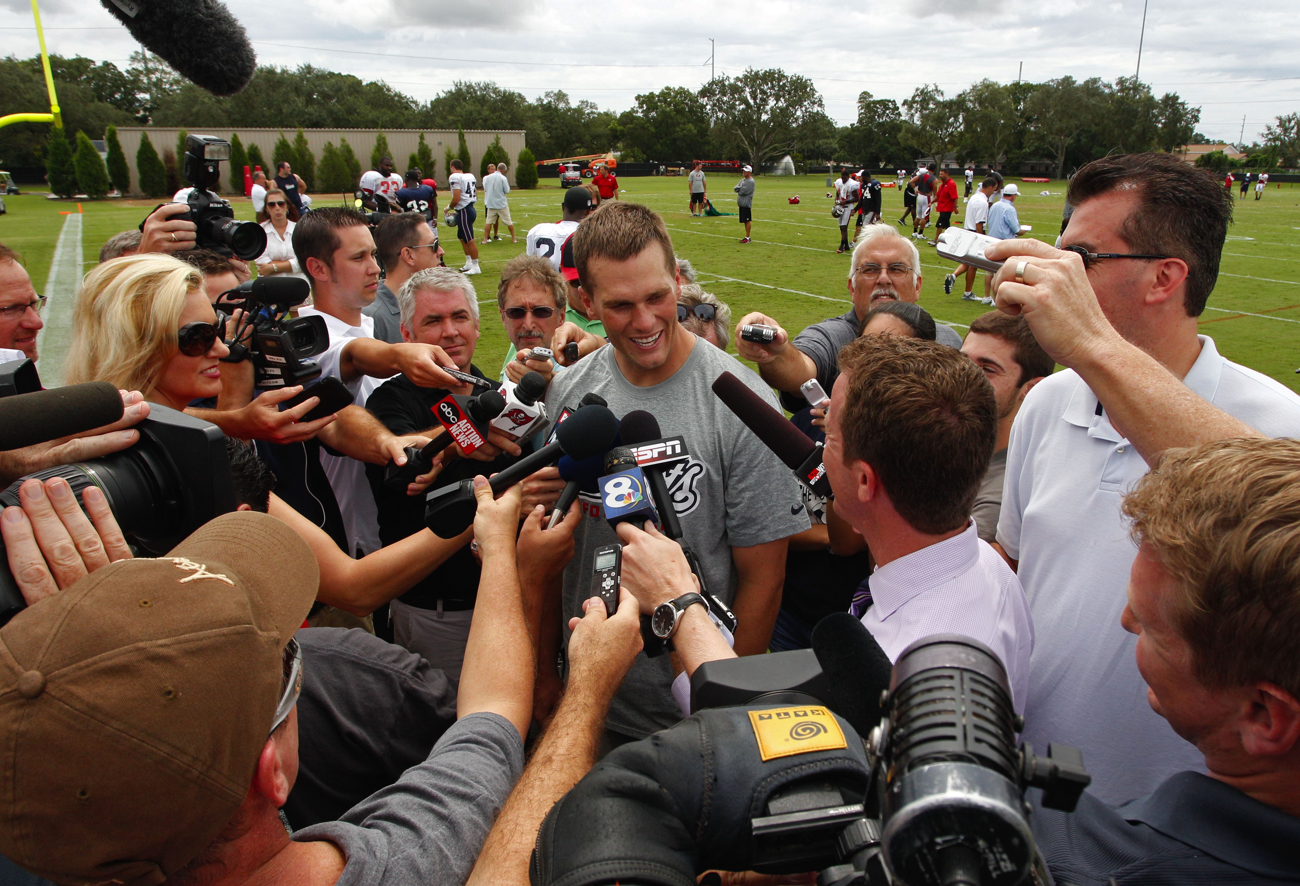 Tom Brady was thrown out of park by a Tampa recreation worker