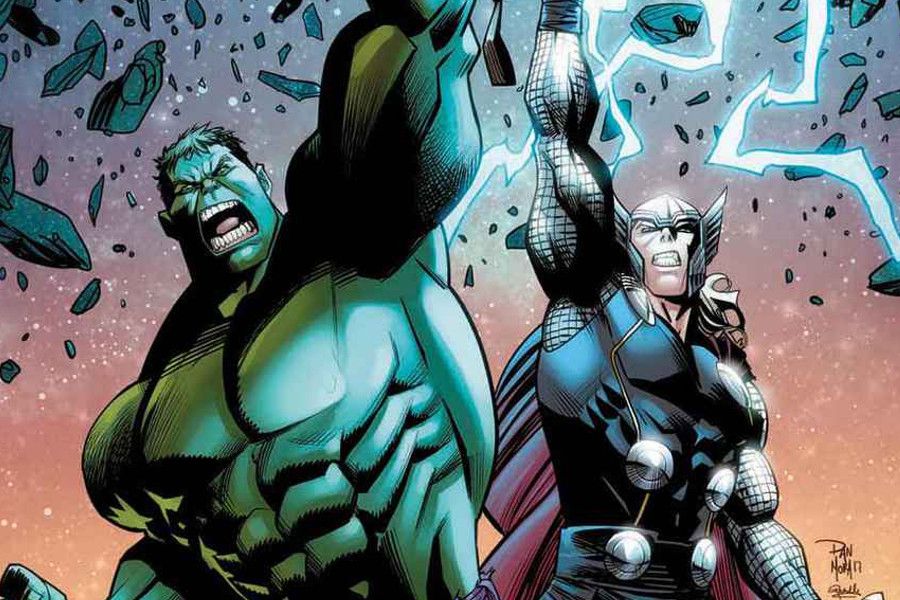 guitarra edificio persona The Hulk y Thor se enfrentarán en un nuevo cómic - La Tercera