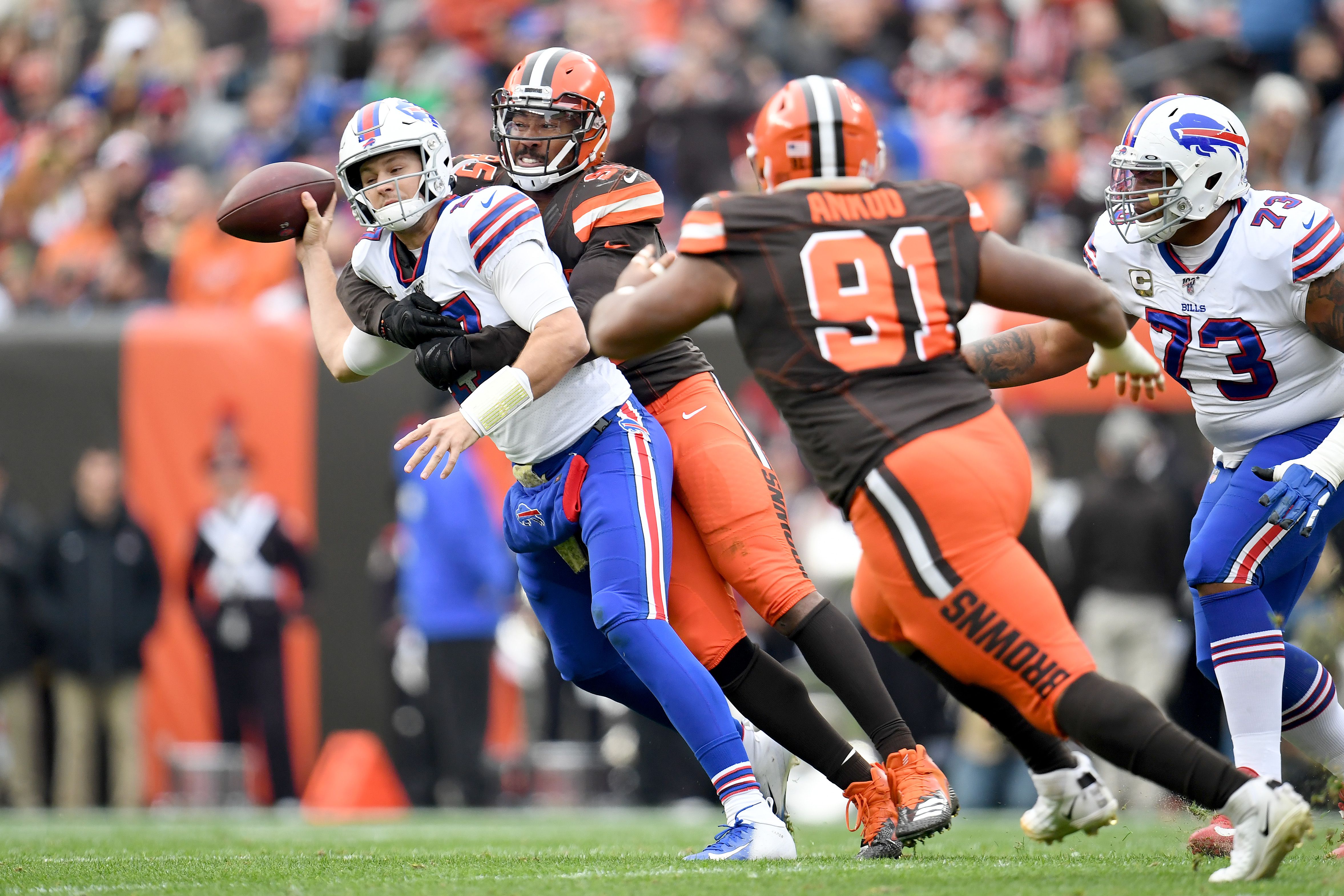 Vikings get critical Josh Allen turnovers, stun Bills in OT - The Globe and  Mail