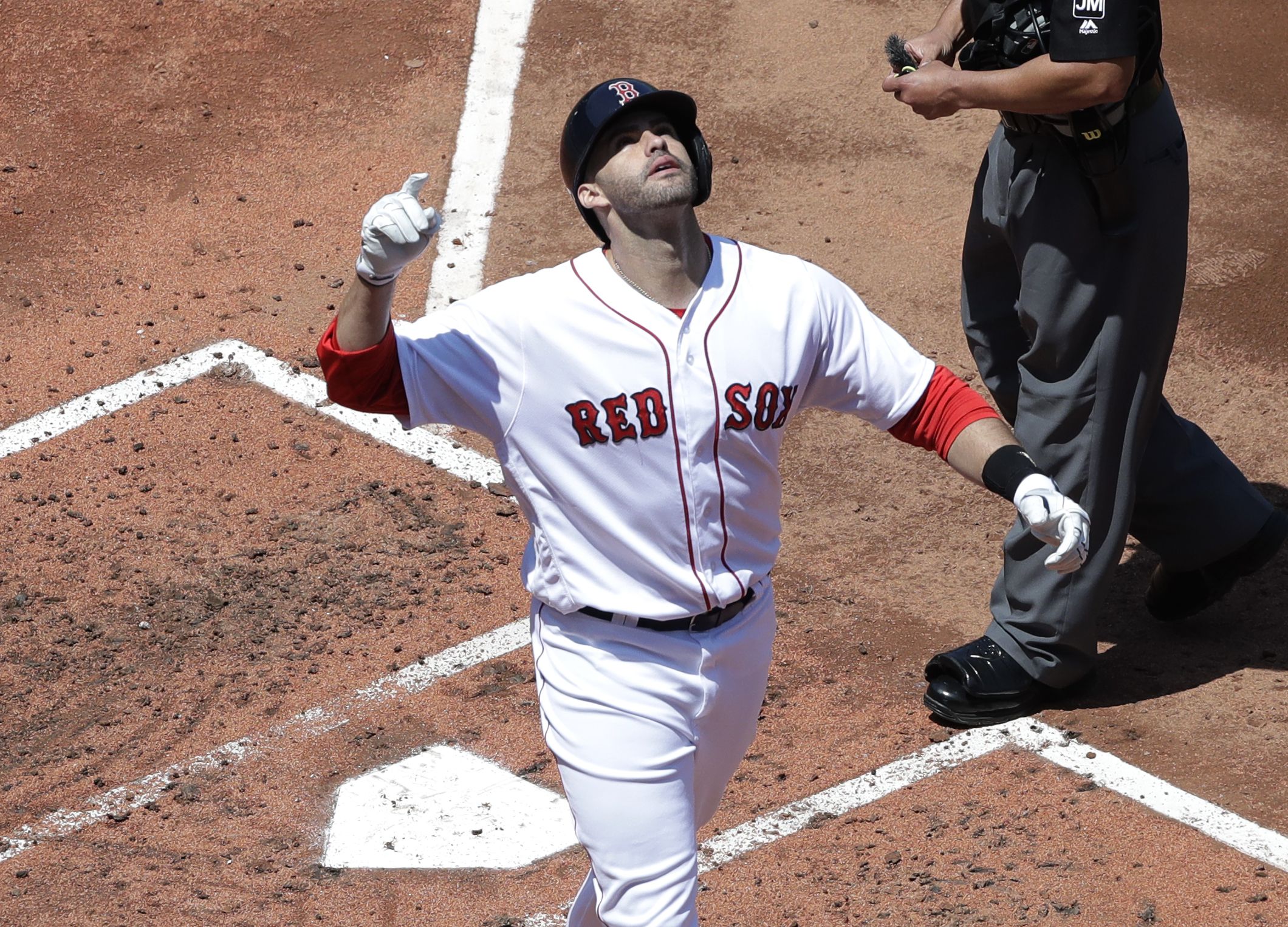 J.D. Martinez, Boston Red Sox slugger, hitting fifth in A.L. All-Star Game  lineup 