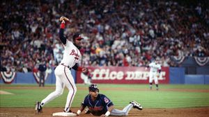 Bally Sports South on X: The swing that made David Justice a @Braves  postseason legend.  / X