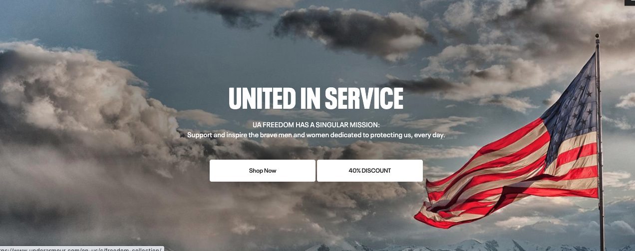 under armour discount for first responders