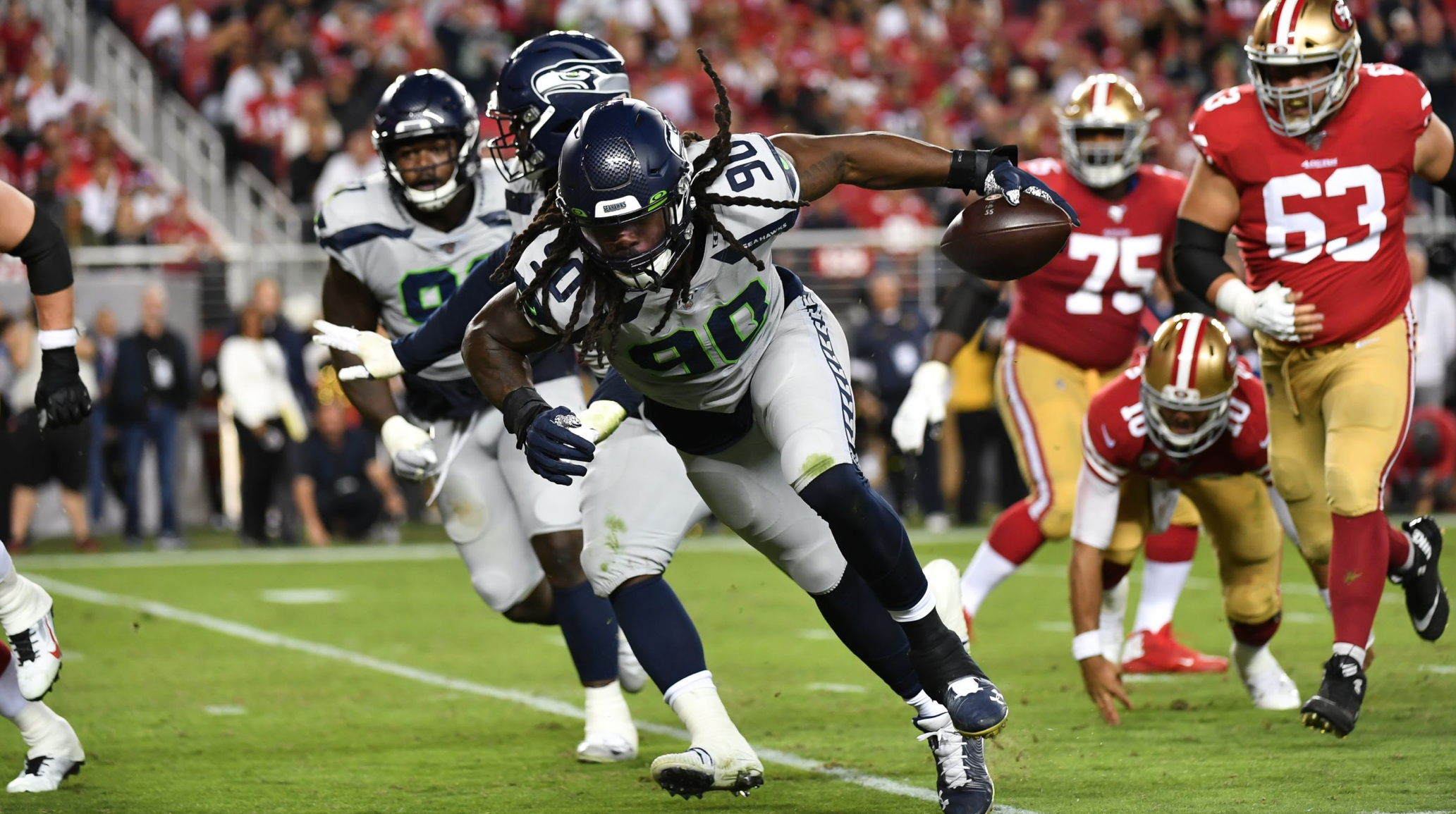 Seahawks-49ers Overtime Thriller Scores Monday Night Football's