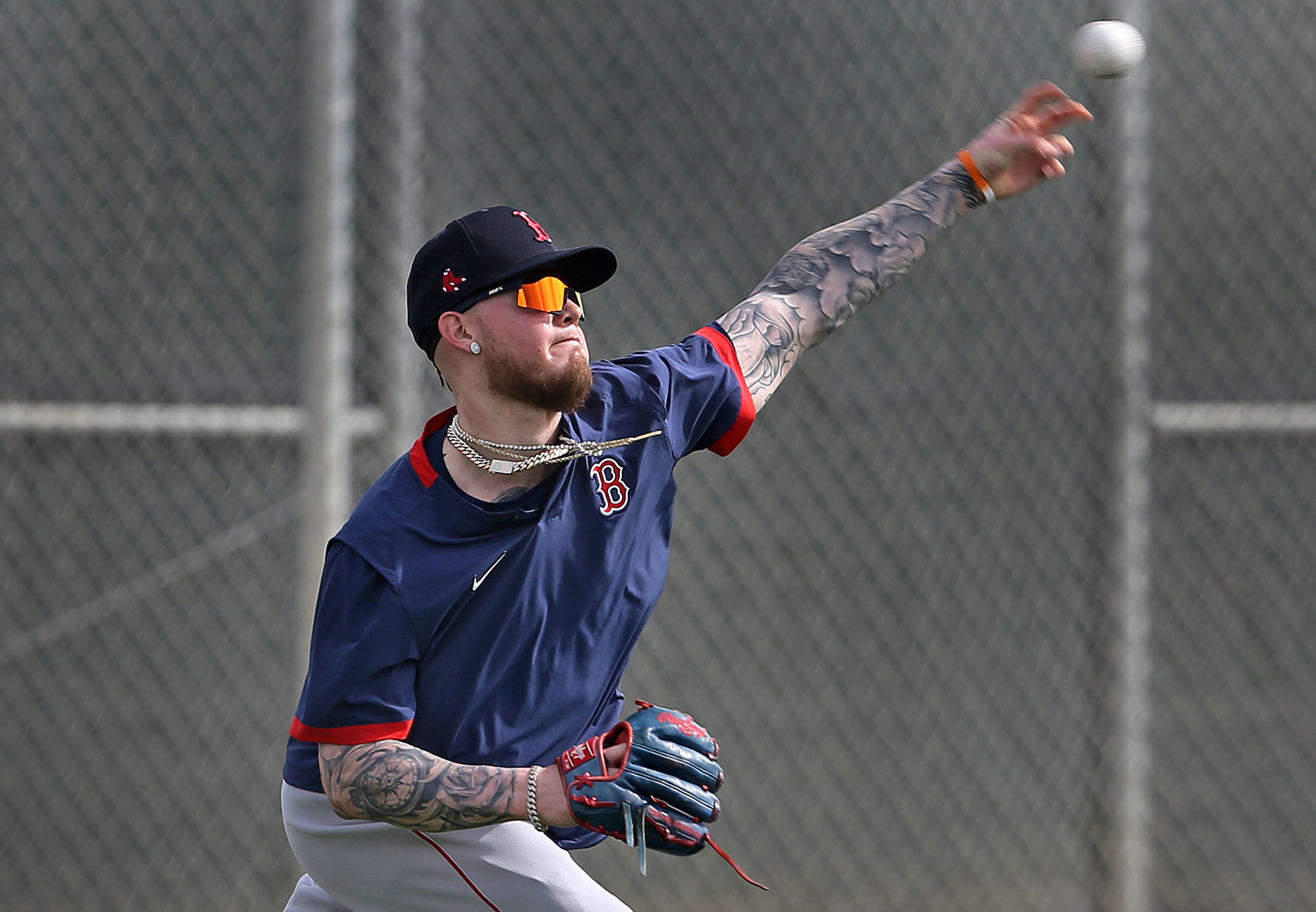 Alex Verdugo with cornrows (via @Boston Red Sox) #baseball #fyp #ml, alex  verdugo