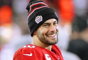 Let's face facts, Jimmy Garoppolo's beard turned heads