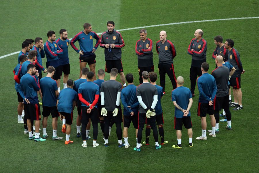 ENTRENAMIENTO ESPAÑA