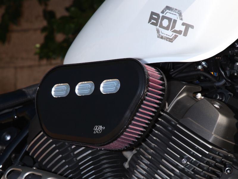 Yamaha bolt best sale air intake mod