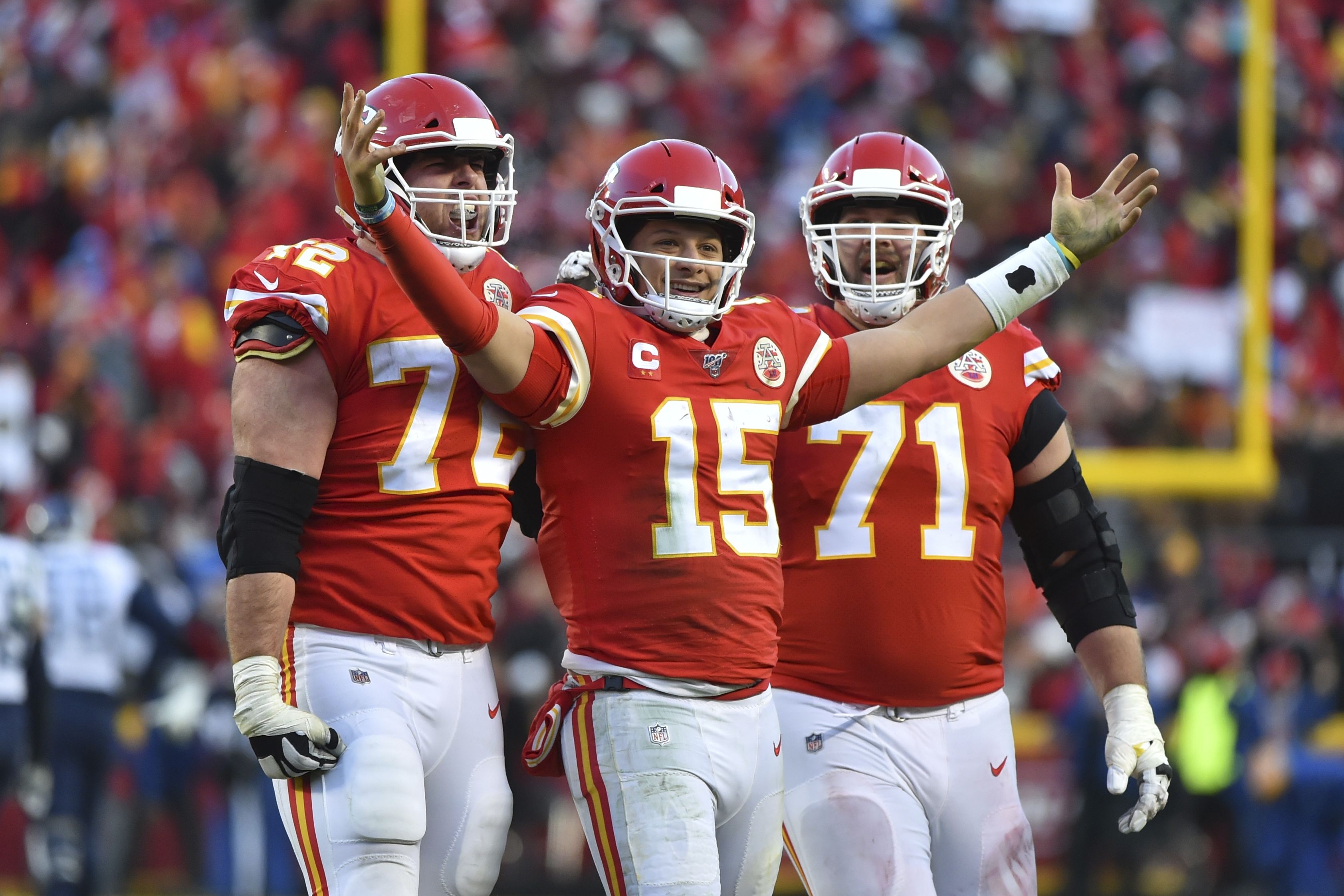 Mahomes powers Kansas City Chiefs to Super Bowl over Titans