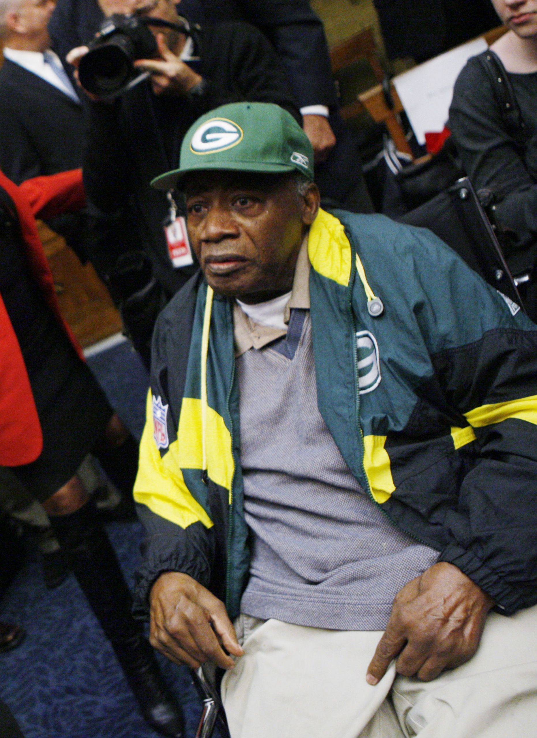 Willie Wood, Green Bay Packers safety and all-time great. Inducted 1989