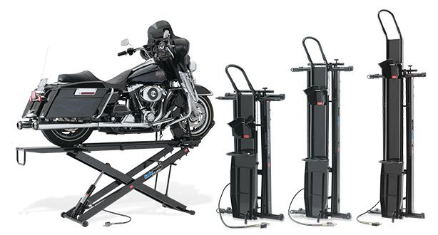 Folding motorcycle deals lift