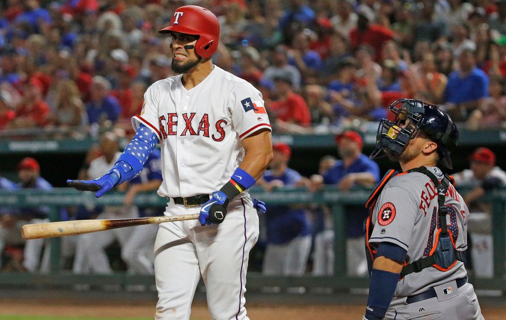 Robinson Chirinos Team-Issued 2018 Mother's Day Catching Gear