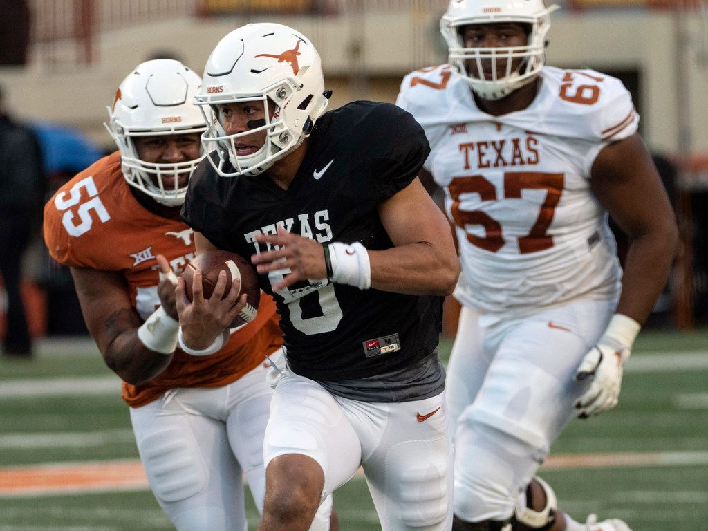 Longhorns QB Sam Ehlinger fulfills childhood dream for late father