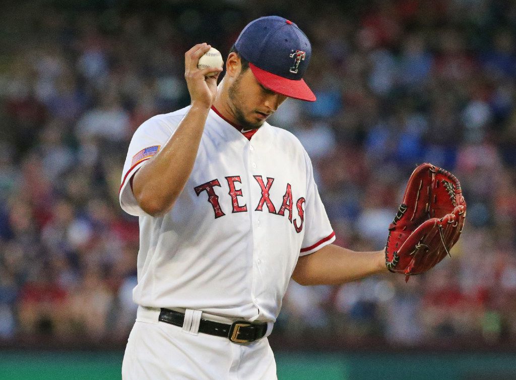 Rangers say Darvish won't pitch again this year