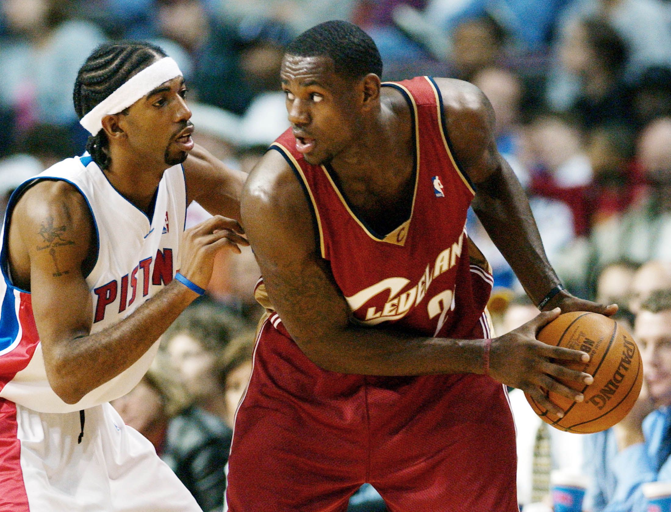 In 2003, LeBron James didn't exactly dazzle in his Boston debut