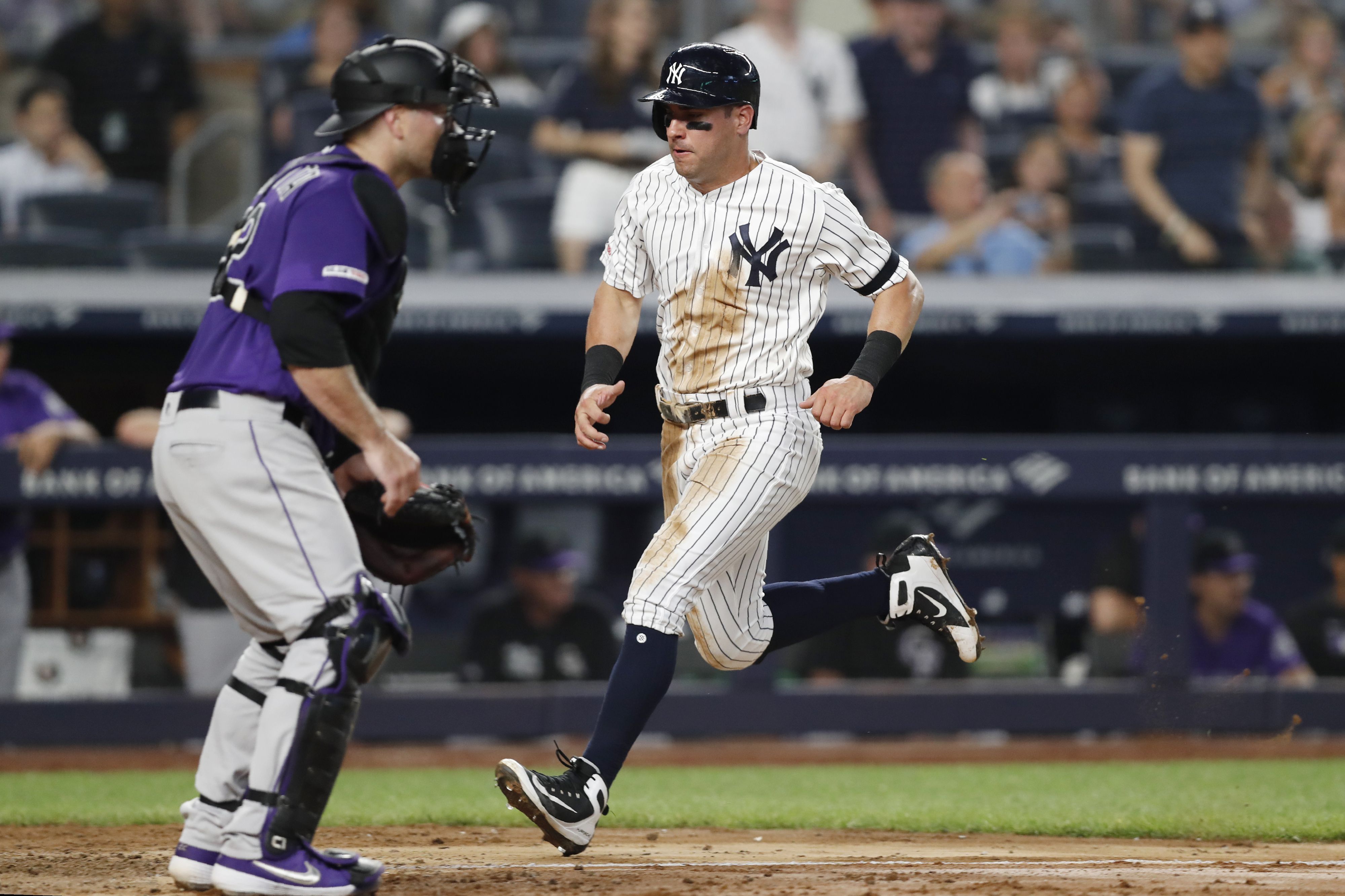 Colorado Rockies trade Mike Tauchman to New York Yankees