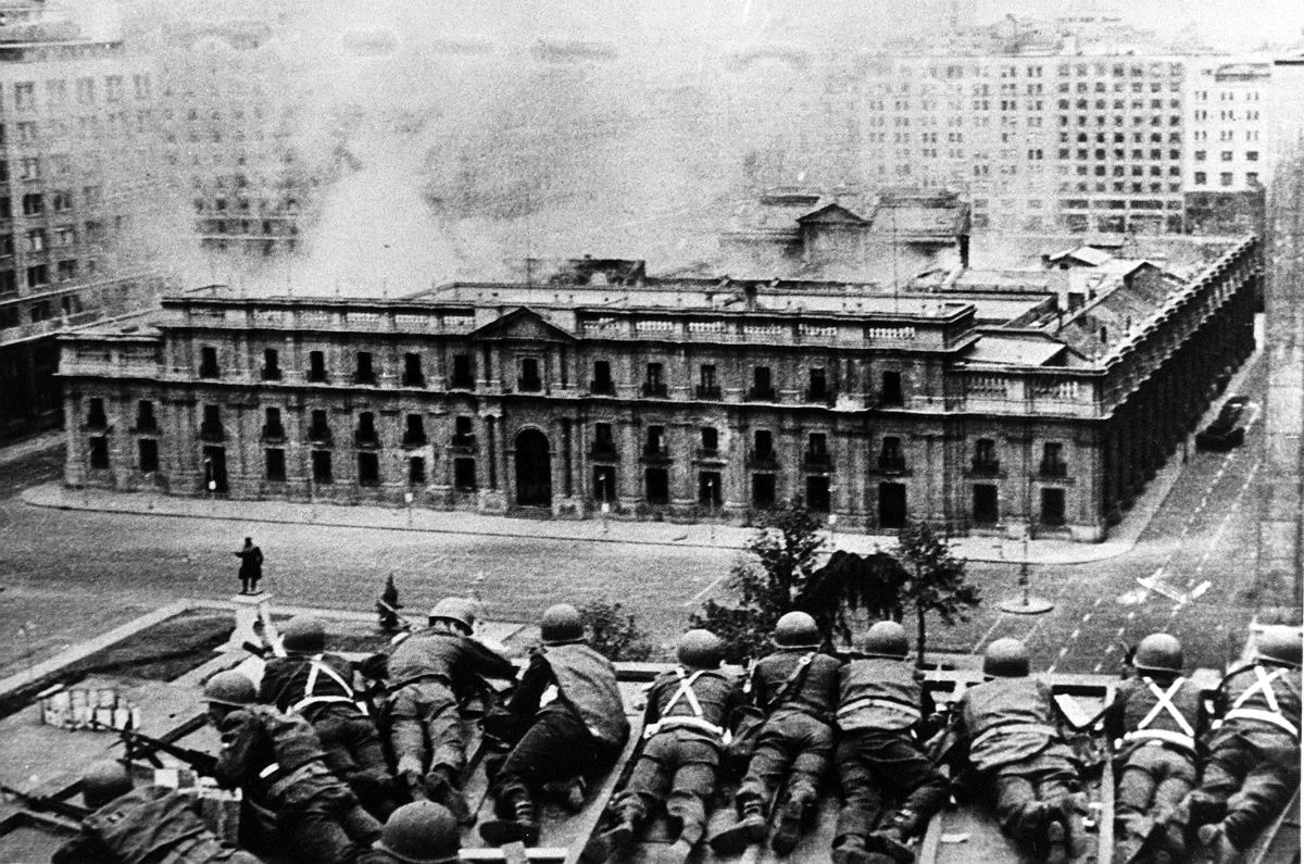 Chile lleva 45 años con la herida del golpe de estado de Augusto Pinochet