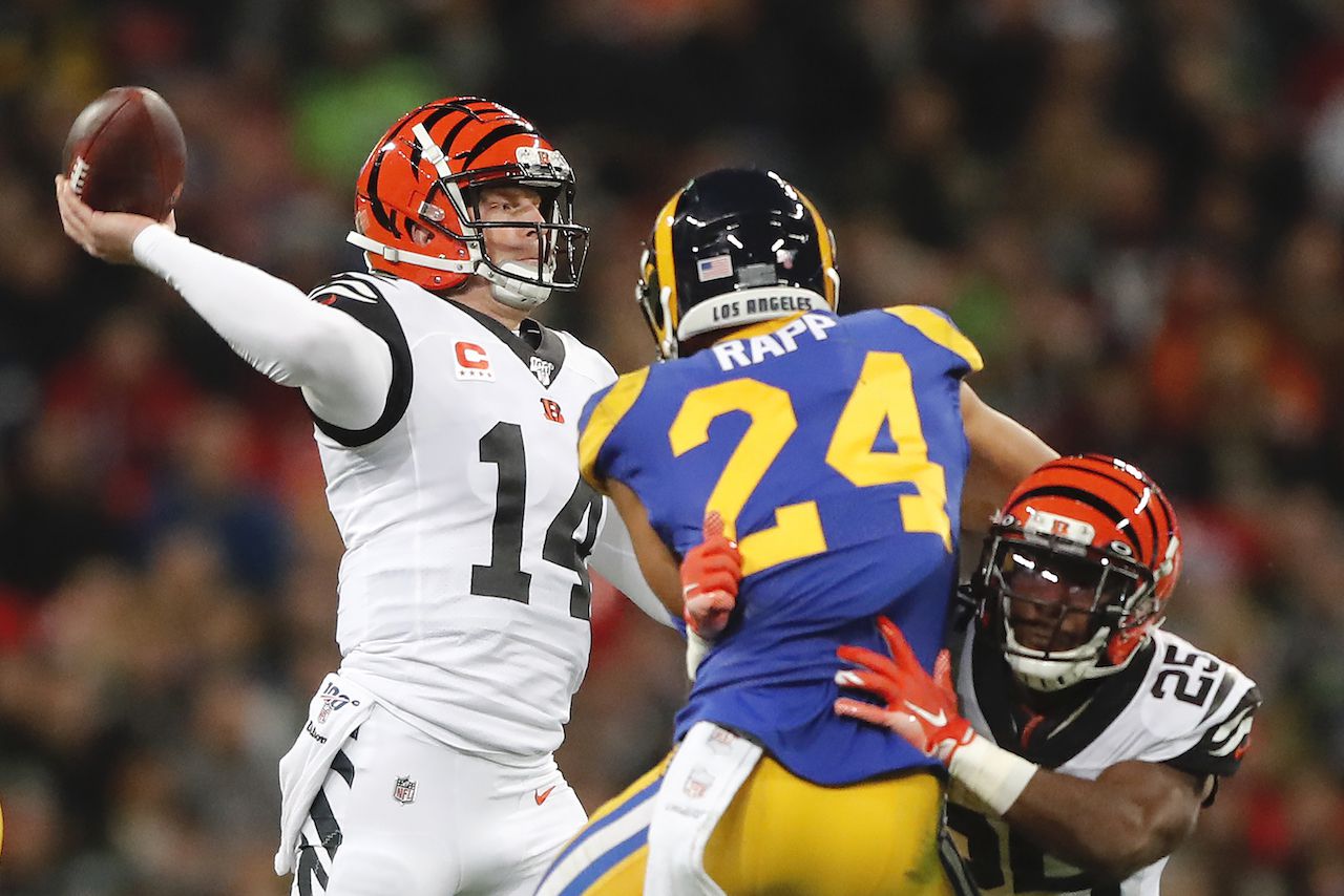 TML: Cincinnati Bengals, Andy Dalton, Ryan Finley, World Series