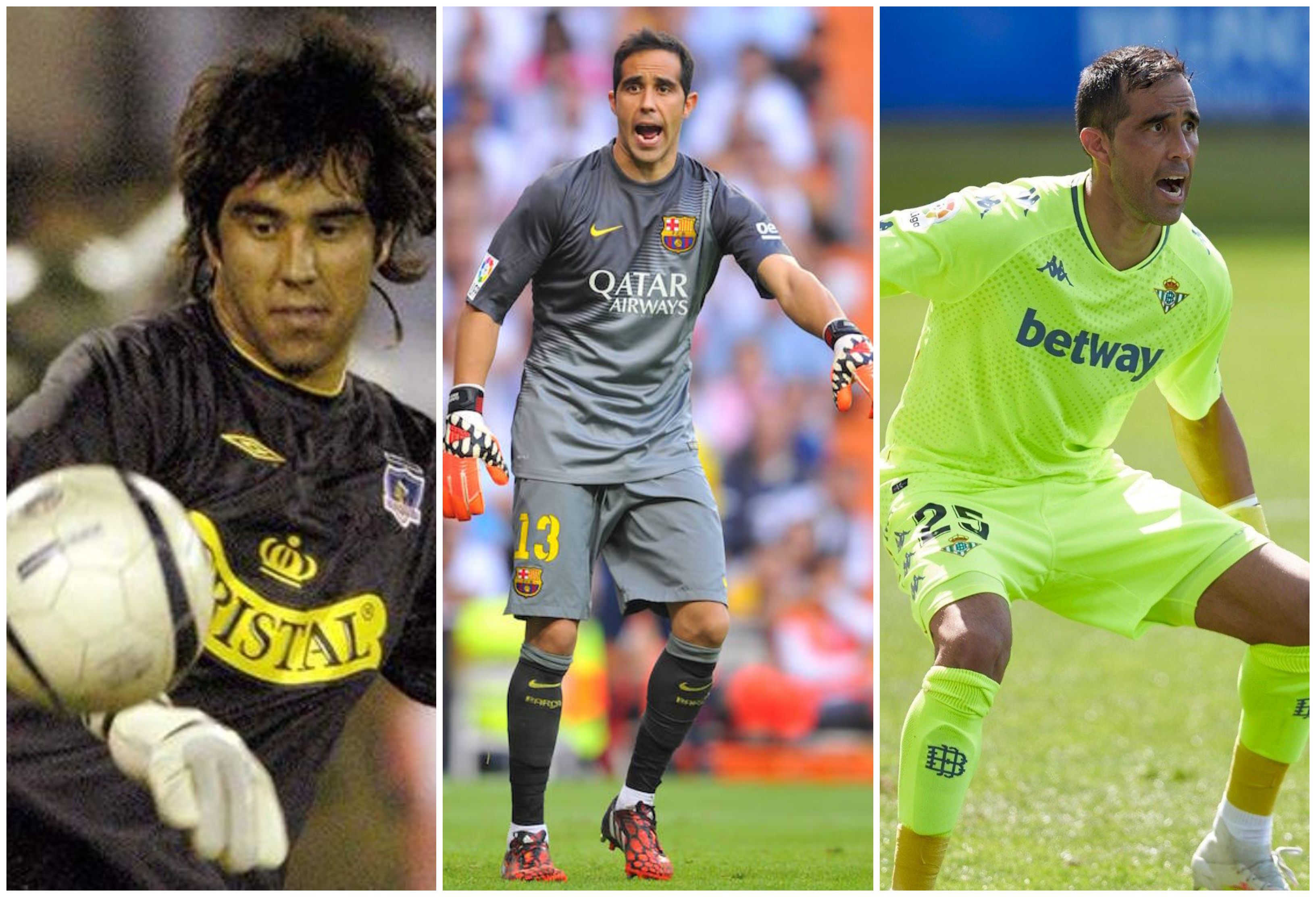 Claudio Bravo Colo Colo, Barcelona y Real Betis