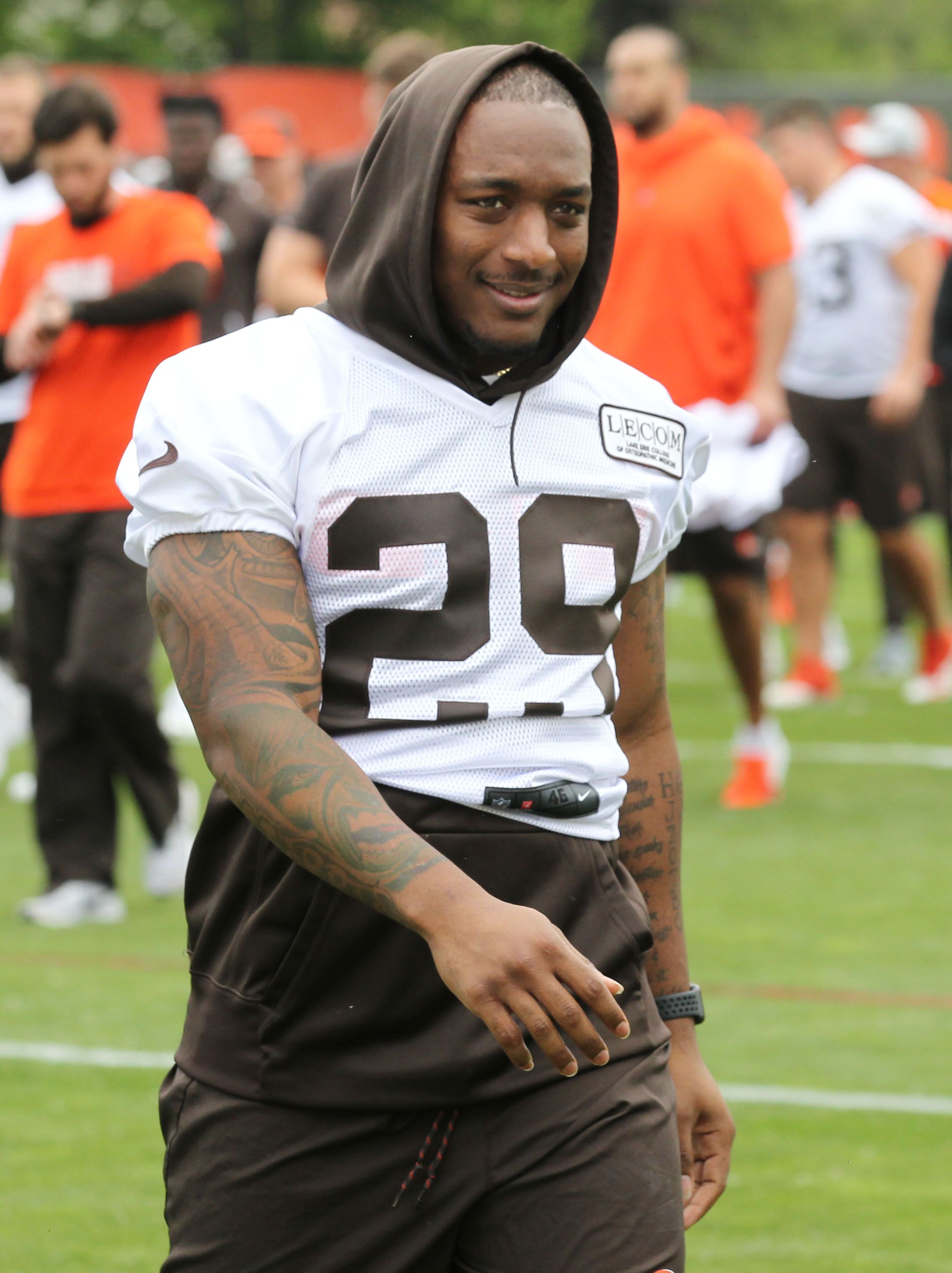 Dontrell Hilliard making most of opportunity during Duke Johnson's absence  from Browns workouts