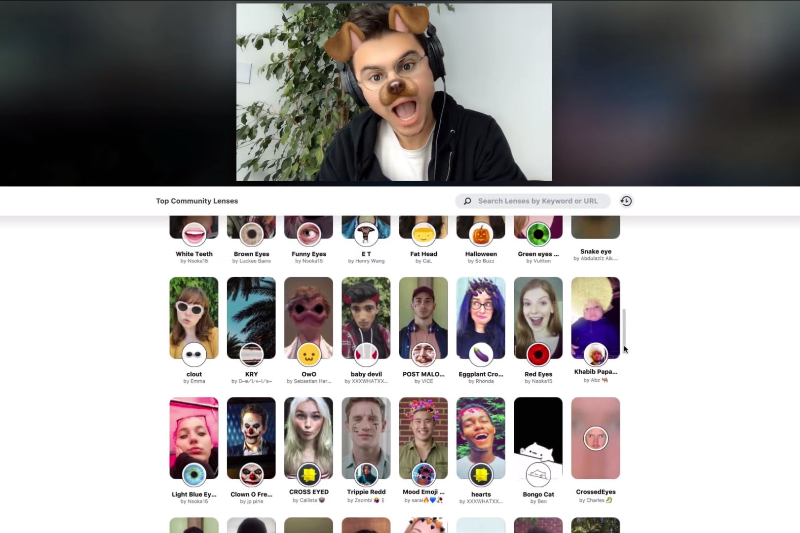 Camera: Los filtros Snapchat llegan al computador - La Tercera