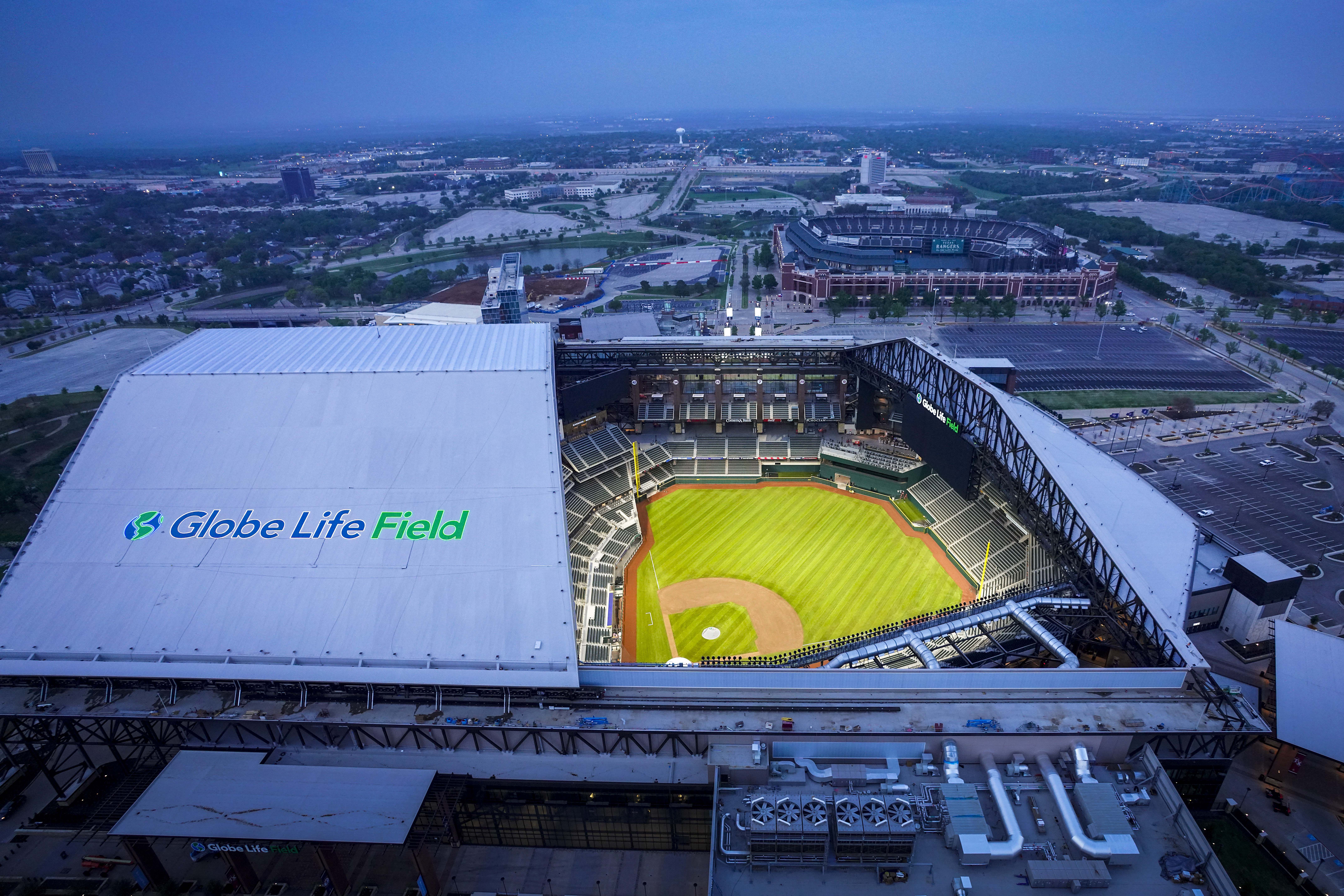 Globe Life Field Set To Open As Texas Rangers Eye Huge Losses
