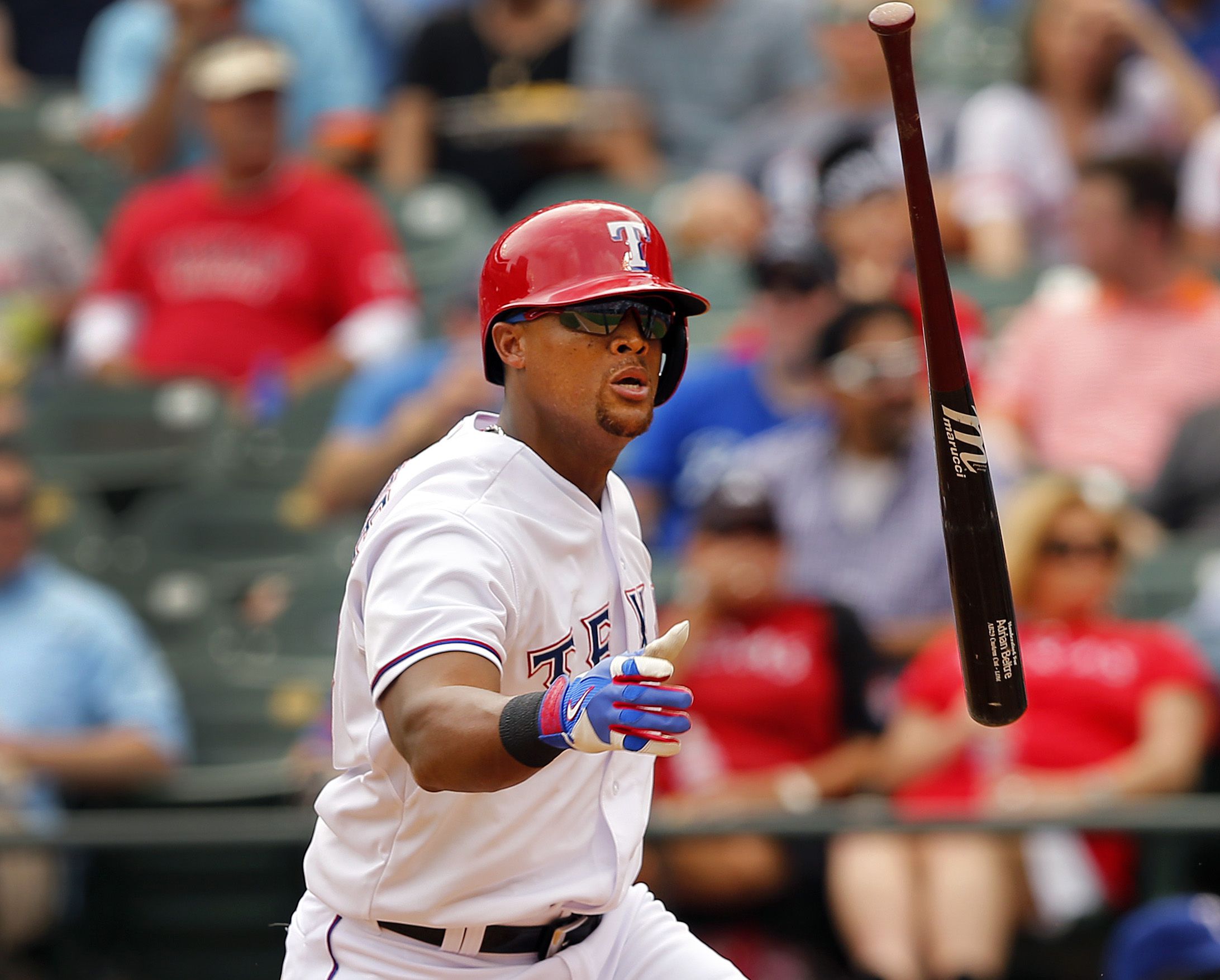 SURPRISE, AZ - FEBRUARY 25: Adrian Beltre #29 poses during Texas Rangers  photo day on February 25, 2014 in Surprise,…