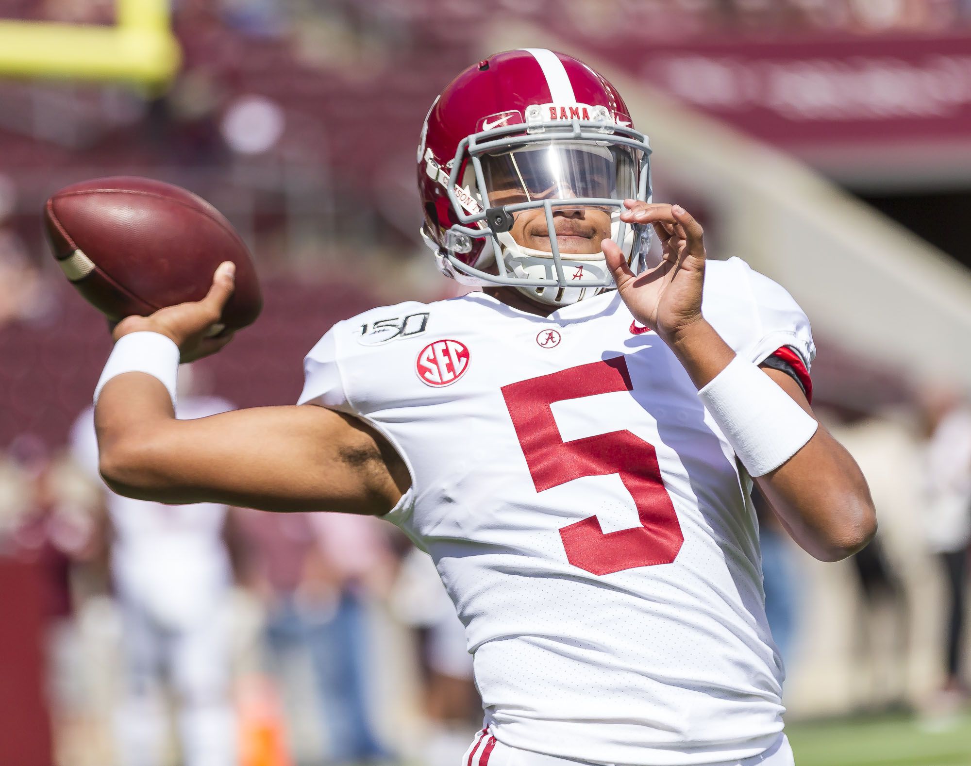 Taulia Tagovailoa, Alabama QB Tua Tagovailoa's brother, shows off in HS