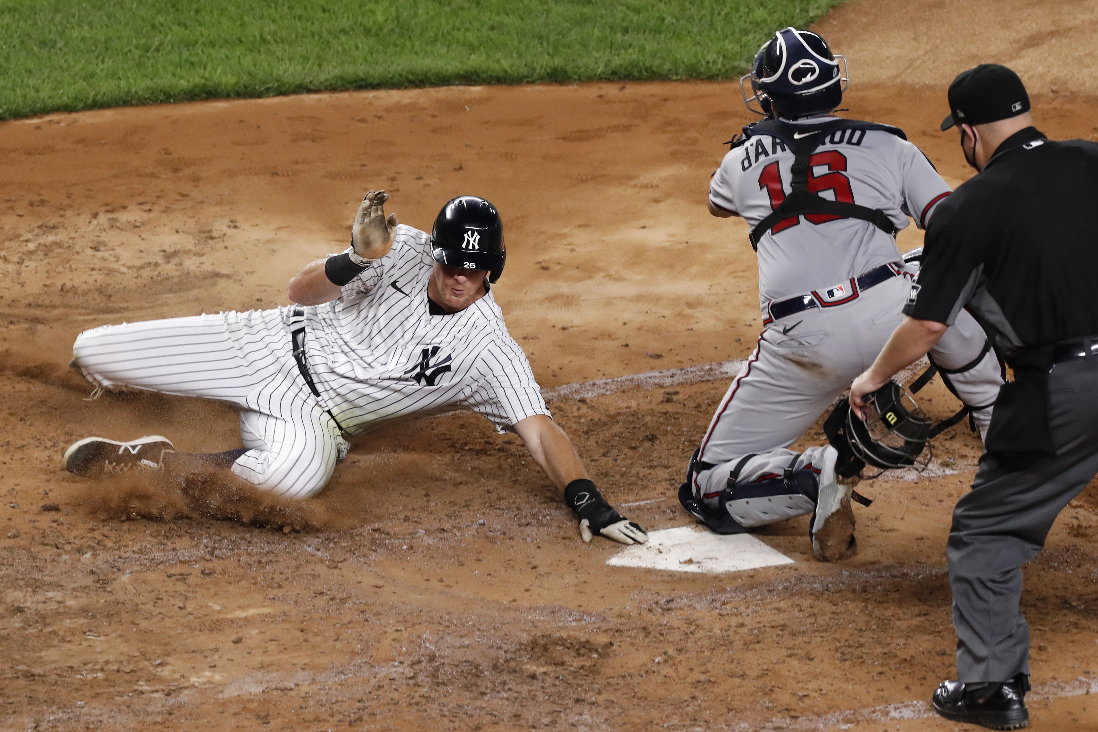 Luke Voit ready to get the grill going at his new house