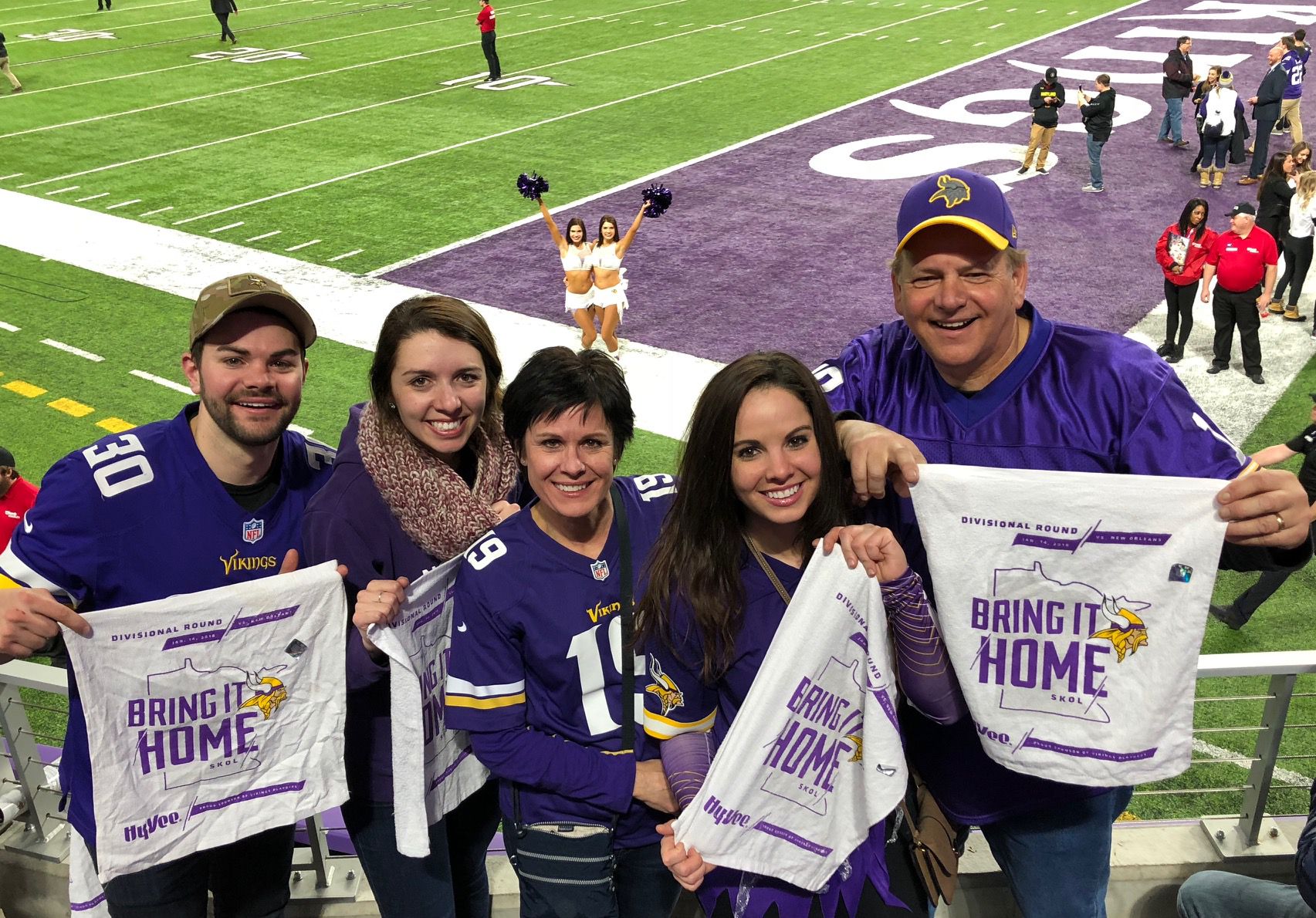 One of my proudest - Minnesota Vikings Cheerleaders