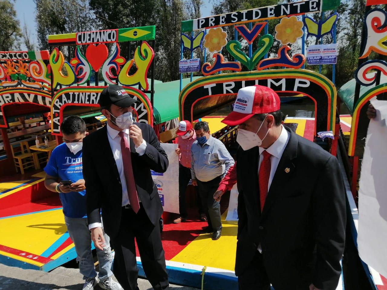 Mexicanos que apoyan a Donald Trump organizan evento en canales de