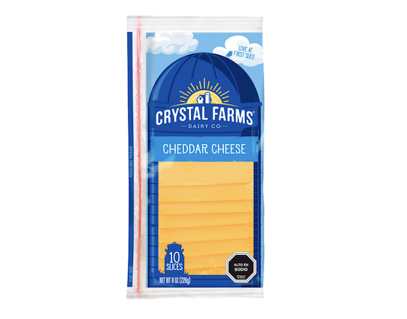 Queso Cheddar Crystal Farms