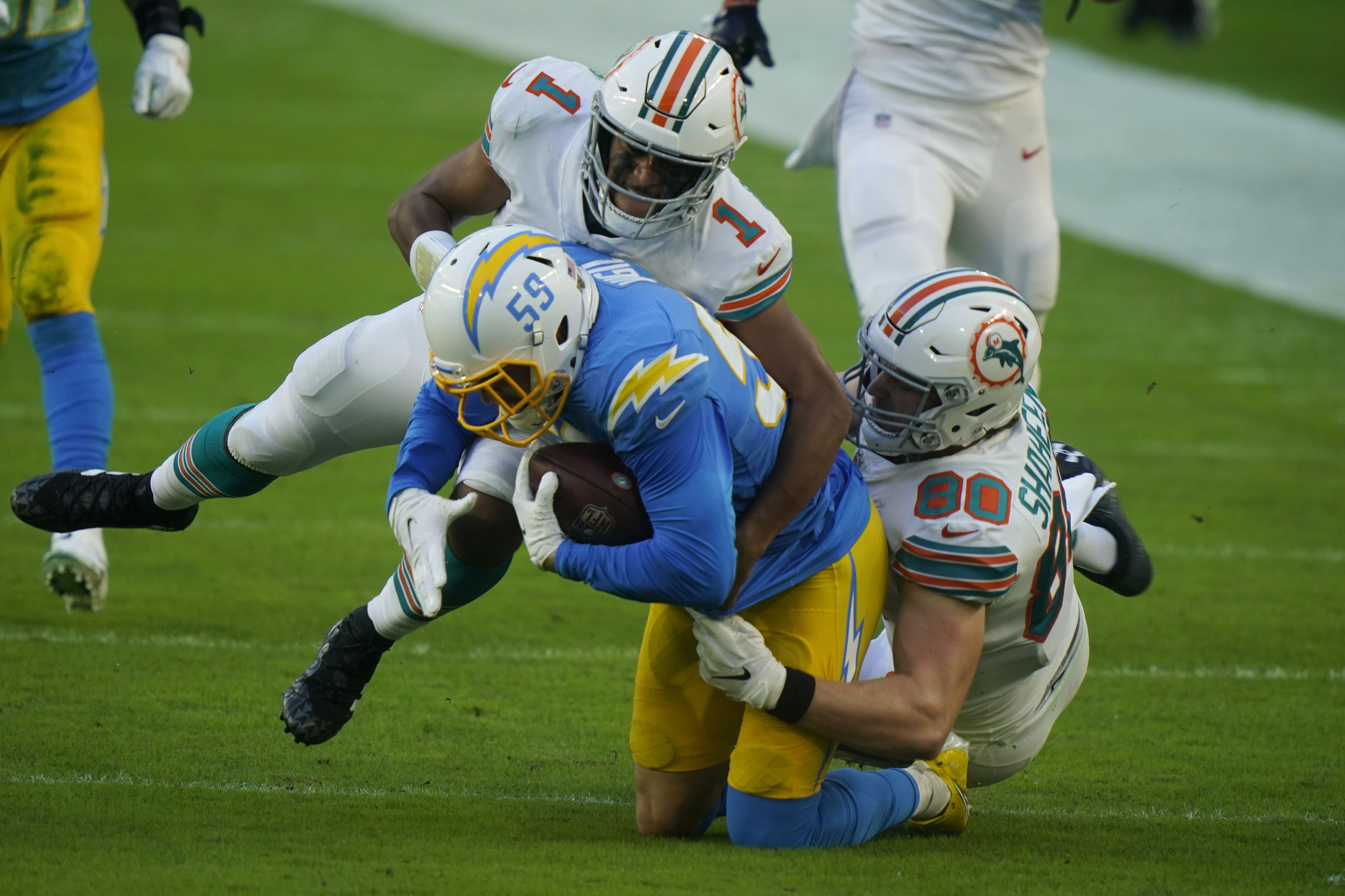 Dolphins Earn 5th Straight Win by Beating Chargers 29-21 – NBC Los Angeles