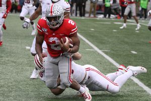 Wisconsin's Jonathan Taylor, Ohio State's J.K. Dobbins, Georgia's