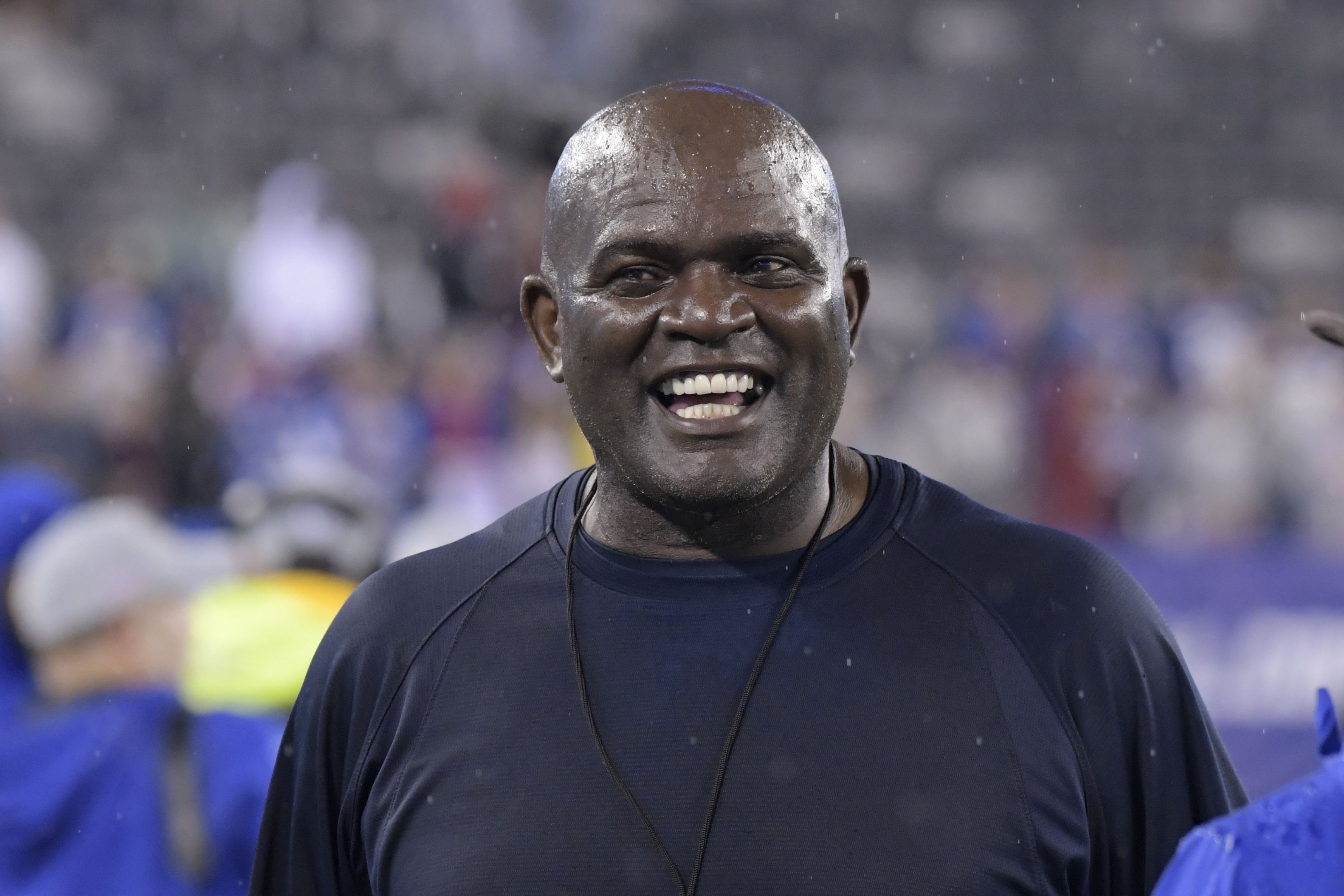 Linebacker Lawrence Taylor of the New York Giants in this portrait