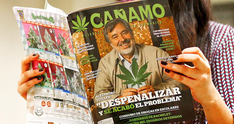 Alejandro Guillier marihuana