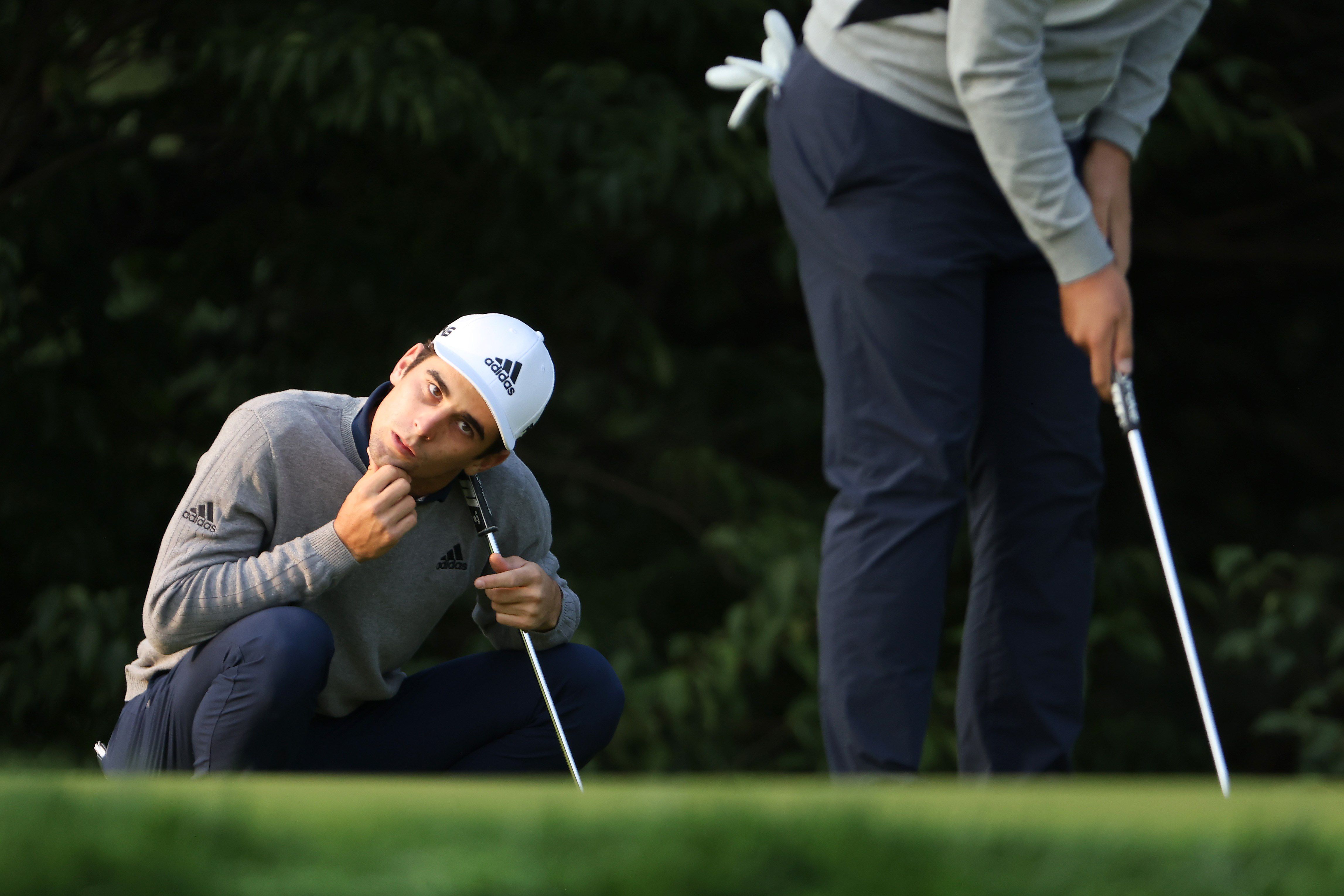 Joaquín Niemann, en la ronda dos. del U.S. Open