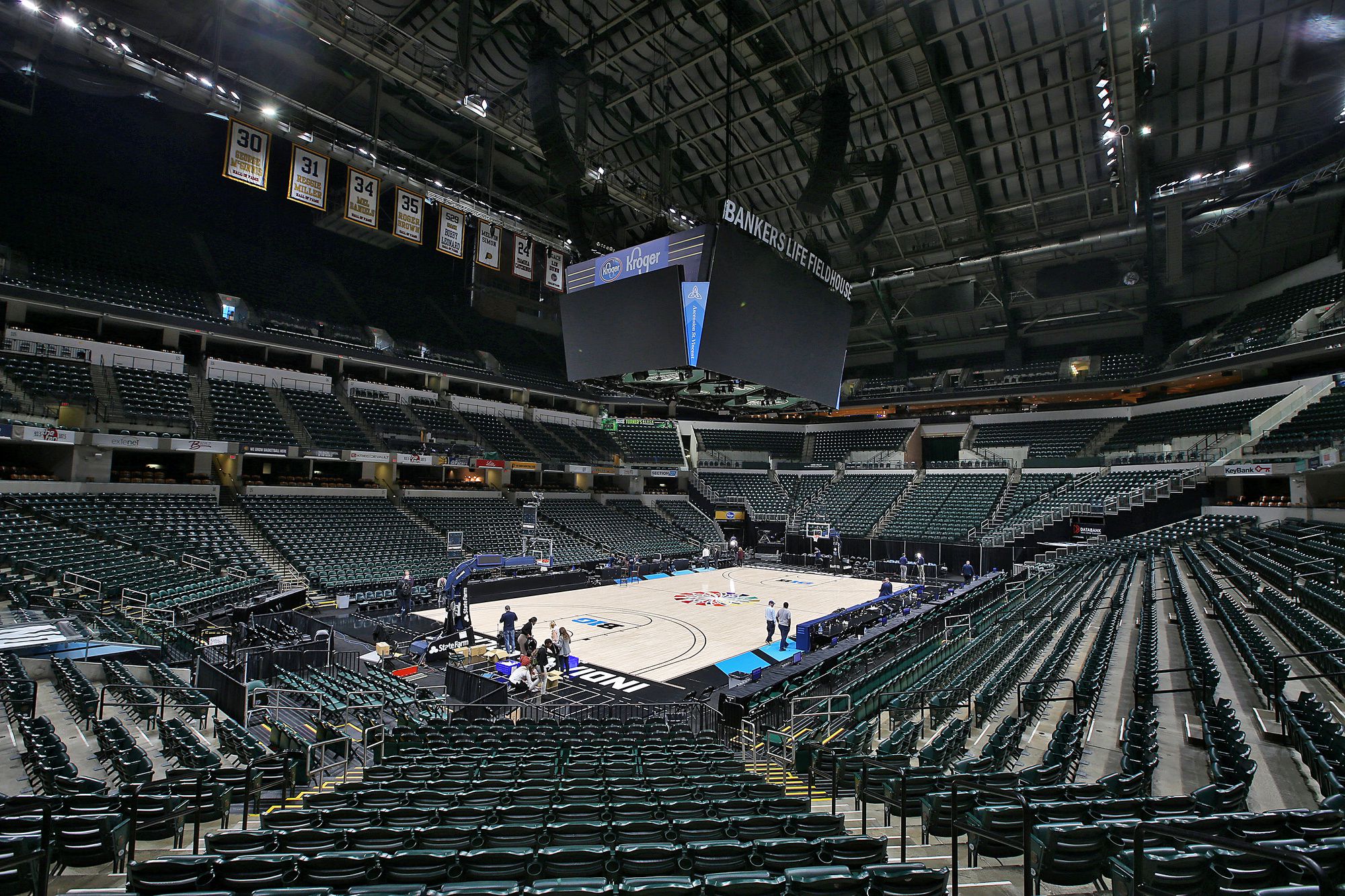 Bankers Life Fieldhouse - Indianapolis, Home court of the I…