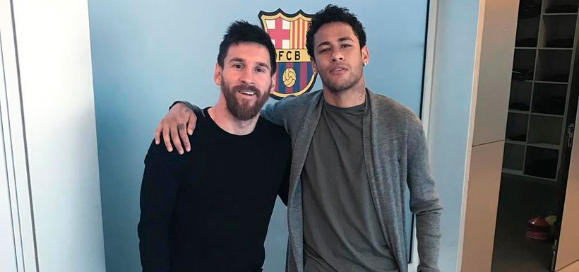 neymar, Messi