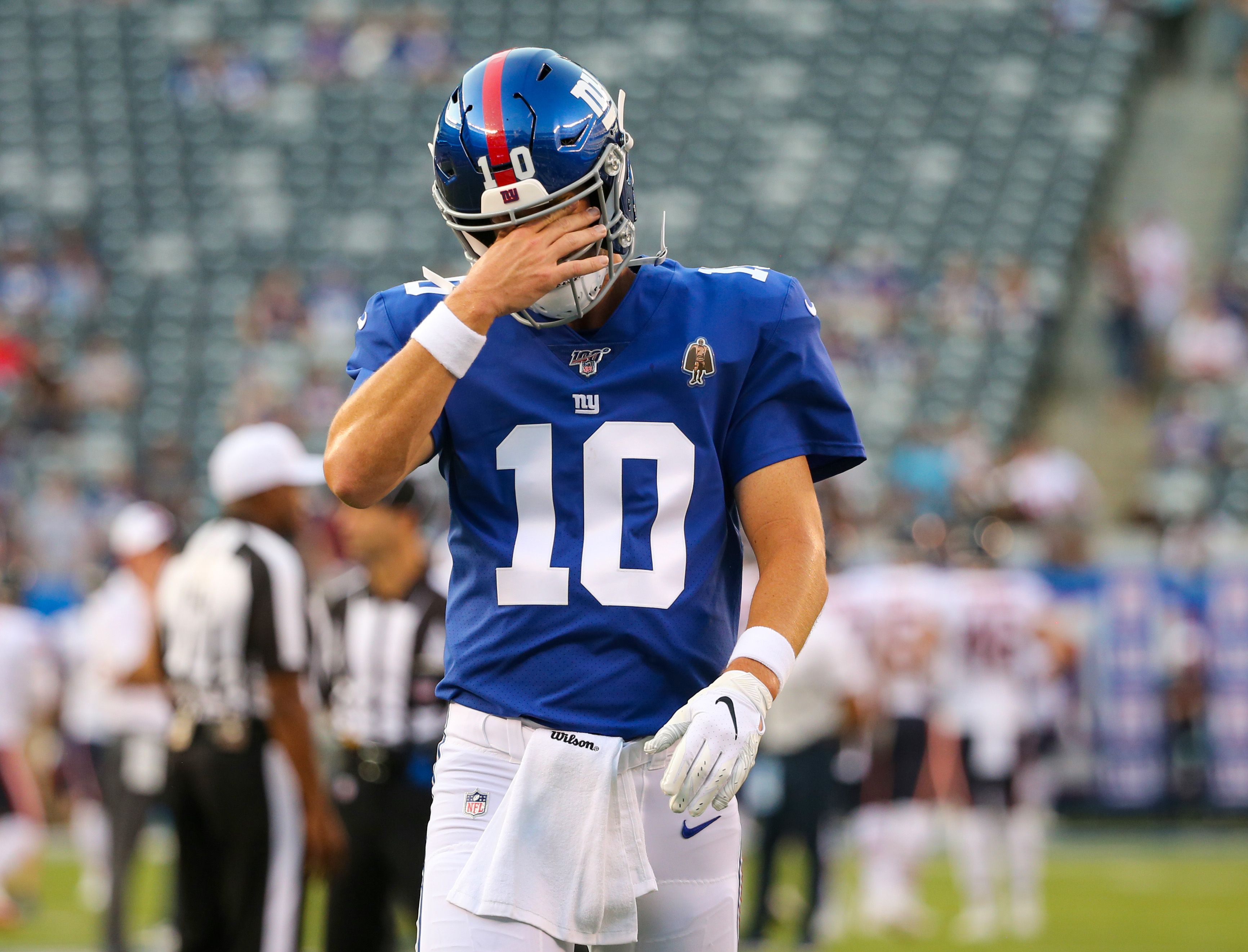 New York Giants QB Kyle Lauletta is firmly on the roster bubble